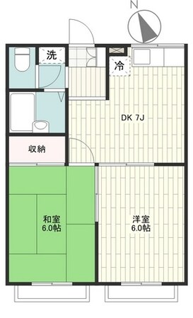 エステートピアマルイＩの物件間取画像